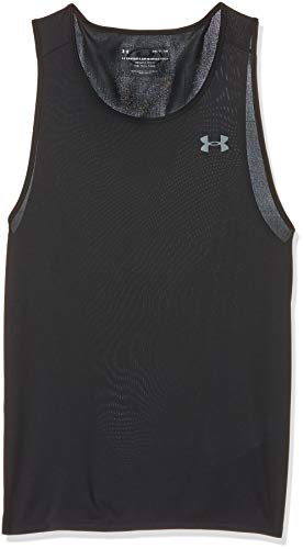 Under Armour Men's Tech 2.0 Tank Top , Black (001)/Pitch Gray , X-Large