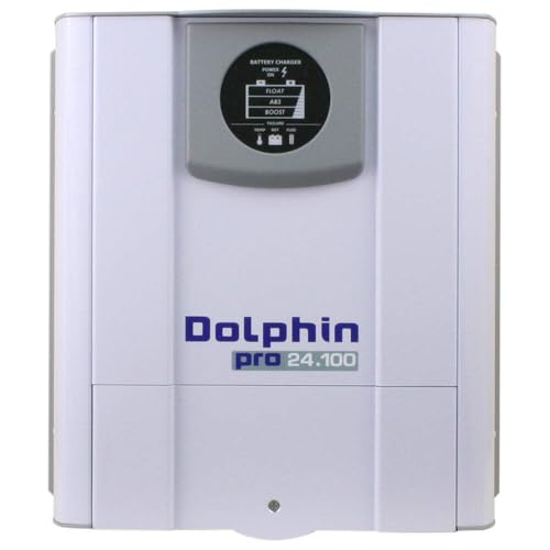 Scandvik Dolphin 99504 Marine Pro Battery Charger 24V 100A 3 Outlets