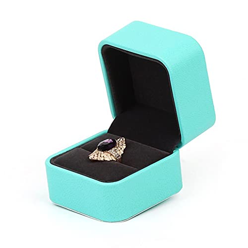 iSuperb Ring Doosjes Sieraden-organisers PU Jewelry Box Ring Box Jewelry Gift Boxes Rings Case Sieraden Doosjes Valentine's Day Earrings Sieradenaccessoires Organizers for Woman
