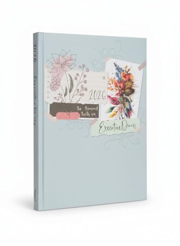 Image of TULMAN 2026 Diary Pack of 4 Hardcover Design Everyday Notebooks (23 x18 cm) with 4 Unique Looks, Best for Study Planner, Personal Journal, Business Planning & Stationery Lovers