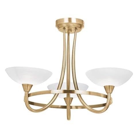 Cagney 3 Light Chandelier by Endon Lighting Cover