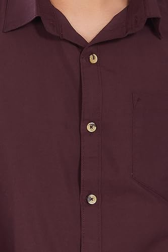 Image of DIVISIVE Men's Solid Slim Fit Shirt