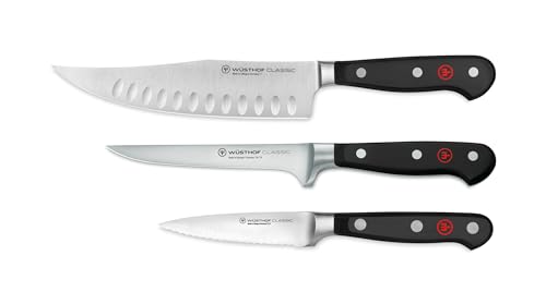 WÜSTHOF Classic 3-Piece BBQ Prep Knife Set