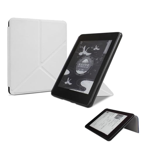 ケース for 7インチKindle Oasis第10/9世代 2019/2017年発売、軽量 薄型 保護カバー も折りたたみ式スタンド、自動ウェイクアップスリープ機能(白)
