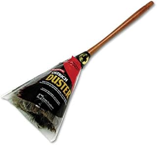 Boardwalk BWK20GY Professional Wood Handle 20 in. Ostrich Feather Duster