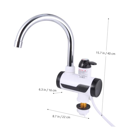 Robinet d'évier électrique résolvant le manque d'eau chaude instantanée au lavabo - 8