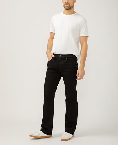 Image of Silver Jeans Co. Men's Zac Relaxed Fit Straight Leg Jean - Legacy