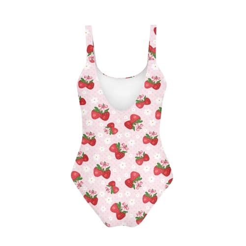 Girls One Piece Swimsuit Cute Bathing Suit for Teen Girls 7-20 Y Kids Swimwear4