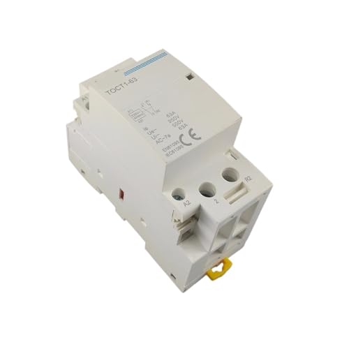 Contacteur modulaire CT1 2P 63A 1NC 1NO pour tableau électrique de maison individuelle