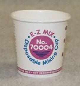 E-Z MixEMX-70004 0.25-Pint Plastic Mixing Cups, Box Of 400