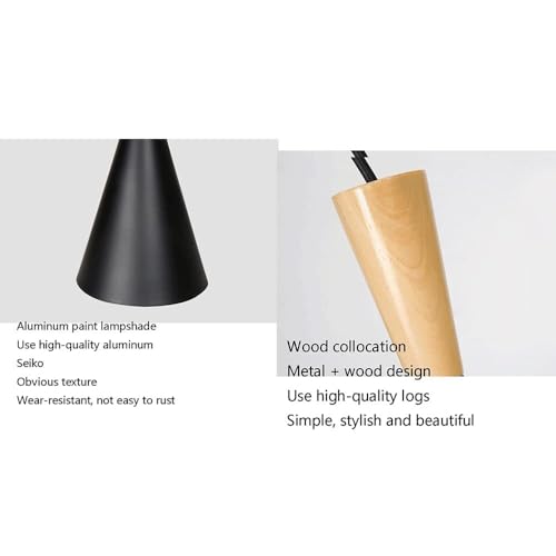 Lámpara colgante amarilla de metal con casquillo E27 para mesa de comedor 8