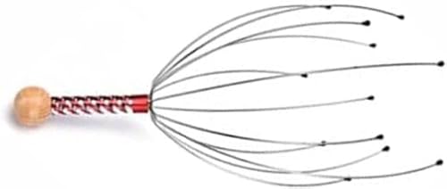 Massageador Capilar Anti Estresse Para Relaxar Com 12 Haste Top