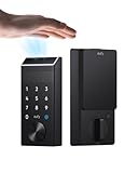 eufy FamiLock E34 Smart Lock with Palm Vein Recognition - Keyless Entry Door Lock for Front Door, Wi-Fi Keypad Deadbolt, ANSI/BHMA Grade 1, Auto Lock, Voice Control, IP65 Waterproof, No Monthly Fee
