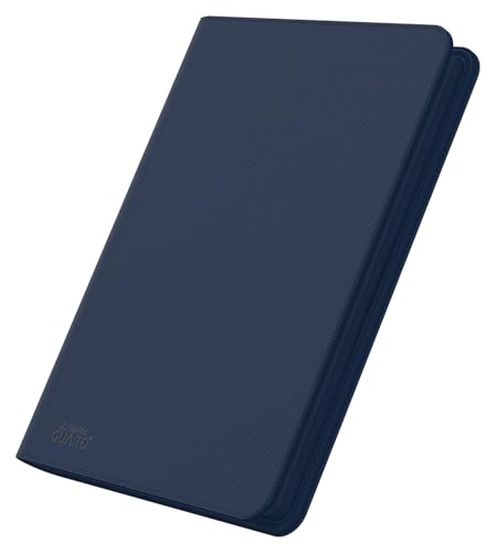 Image of Ultimate Guard Zipfolio 360 - 18 Pocket Xenoskin Blue