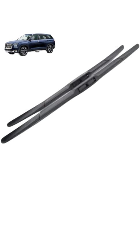 Image of AWB Hybrid Wiper Blades Compatible with Hyundai Alcazar (pack of 2)
