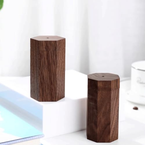 Distributeur de cure-dents en bois boîte magnétique pratique