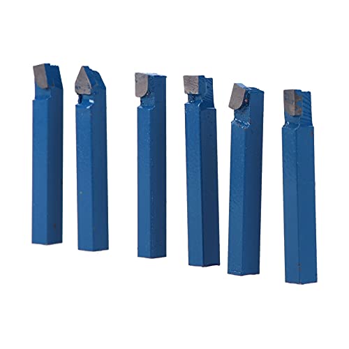 Set de 10 piezas herramientas para torno de acero carbono miniatura 4
