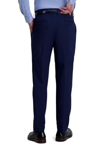 Men's Wrinkle-Free Classic Fit Stretch Dress Pants - 4-Way Stretch Drape-Finish No-Iron Office Pants for Formal & Casual2