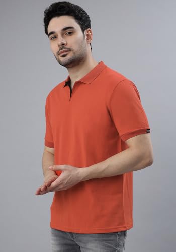 Image of Wear Your Opinion Solid Cotton Rich Polo T Shirt | Collar Tshirts | Half Sleeves | Plain-Regular Fit (Available in Plus Size)