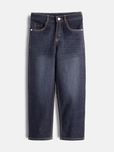 Image of Urbano Juniors Boy's Loose Baggy Fit Washed Denim Jeans Stretchable