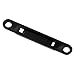 Panduit FCBI2-S10-C20 Flat Cable Mounting System, FCB Base, #10 Screw, Nylon 6.6, 2-Inch Cable Width, Black (100-Pack)