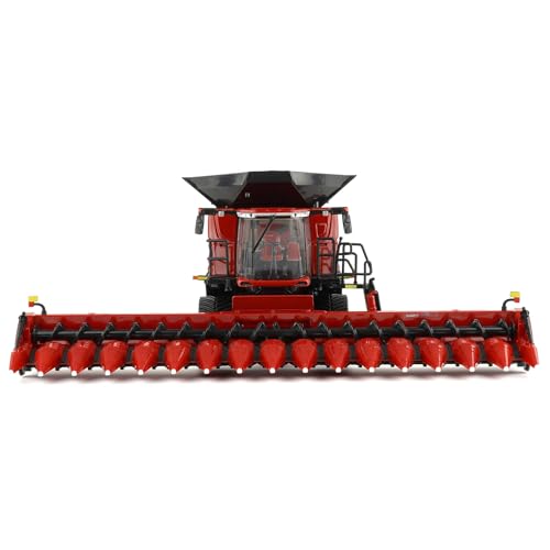 ERTL Combine Case IH AF11 1:32 con cabezales de maíz miniatura 7
