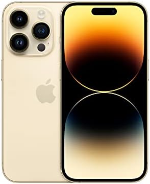 Apple iPhone 14 Pro, 1TB, Gold - (Renewed)