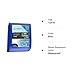 TARPATOP Multi-Purpose Waterproof Heavy Duty Poly Tarp -12X16 Large Blue Tarp with Grommets Every 3ft - Rot, Rust, and UV Resistant, Weatherproof Tarp Covers for Camping, Farming, Vehicles, and More