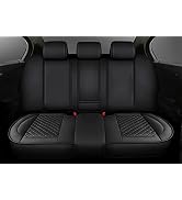 Coprisedili in pelle premium per auto, SUV e camion - Protezione per sedili anteriori e posteriori, design personalizzato - Motivo a rombi 05