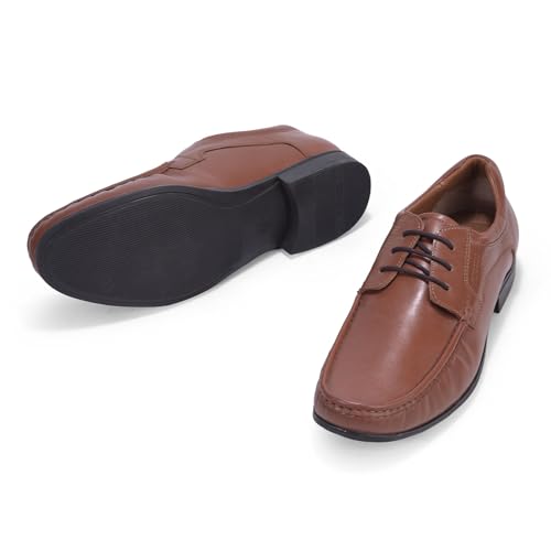 Image of Woods Men's Leather Formal Shoe-11 UK (45 EU) (12 US) (GF 2763118 TAN 11)