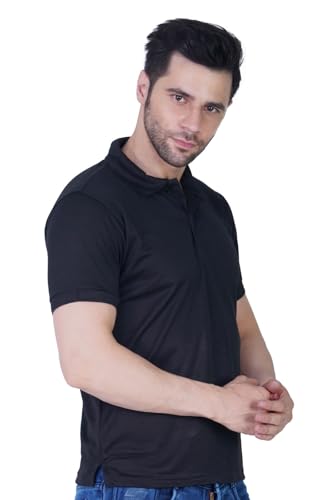 Image of Amazon Brand - Nora Nico Men's Premium Dryfit Solid Polo T-Shirt