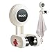 Bathroom Shower Wand Mount - No-Tools Suction Cup Stand for Home Washroom, Strong Vacuum Holder | Portable Relocatable Bracket for Handheld Sprayer, Easy Removable Base for Apartments, Hotels