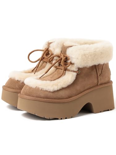 [Cr[X] U[V[Y UGG(R) ESMEE LACE UP fB[X CHESTNUT 7