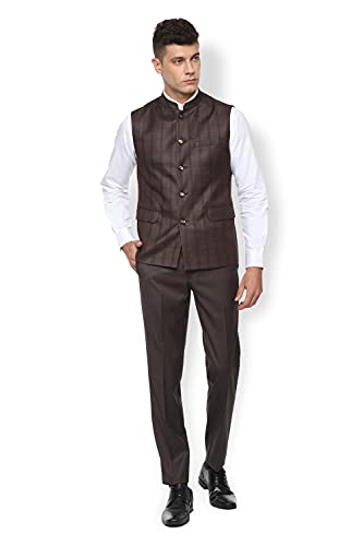 Image of Van Heusen Men's Synthetic Notch Lapel Suit