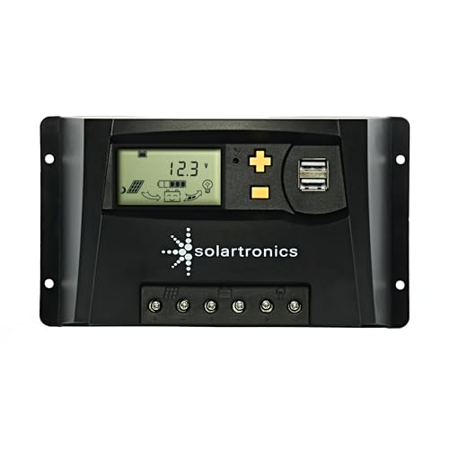 solartronics Laderegler G 12V/24V gelb 10A 20A 30A 40A 50A Photovoltaik Solarladeregler Solar PV (40A)