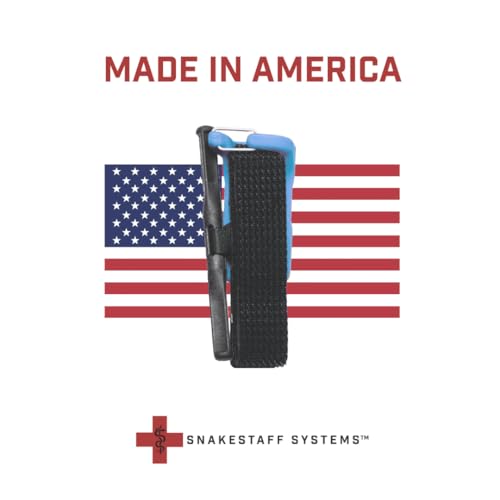 Image of Snakestaff Systems Tourniquet - ETQ Gen 2 Made in The USA | EDC Gear for Trauma Kits, Tourniquet Kits, and Medical Emergency Bags | Blue Trainer (1.5 Inch)