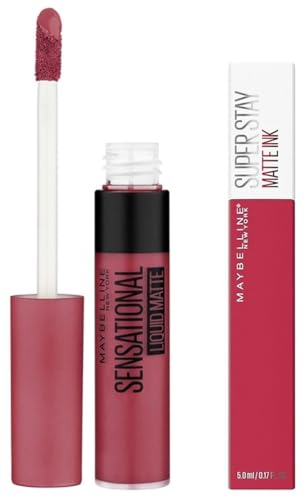 Image of Maybelline Superstay Matte Ink Brooklyn Blush - Enchanter & Maybelline New York Lipstick