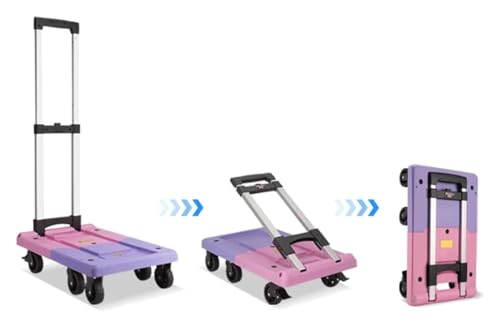 Carretilla plegable tipo plataforma resistente 330 lbs miniatura 6