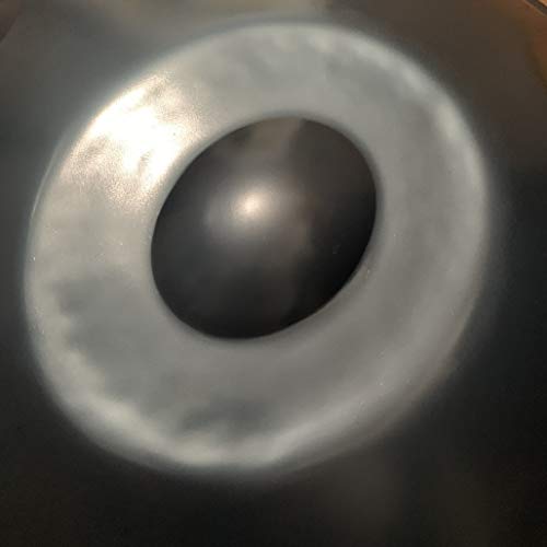 Handpan de 22 pulgadas 10 notas de nivel inicial negro miniatura 4