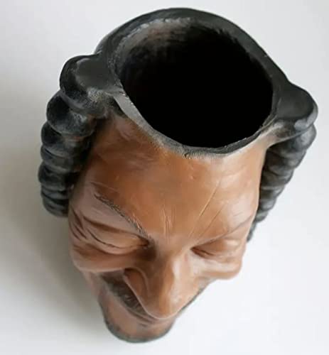 Hip Hop Funny Face Succulent Pot! Rap Music Character Head Flower Planter For Garden Decor Desktop! Rapper Face Pencil Pen Holder Christmas Birthday Gift! #TOP7