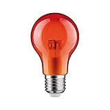 effiziente LED-Technik Paulmann 284.51 LED AGL 1W E27 230V Orange 28451 Allgebrauchslampe Leuchtmittel Glühlampe Lampe