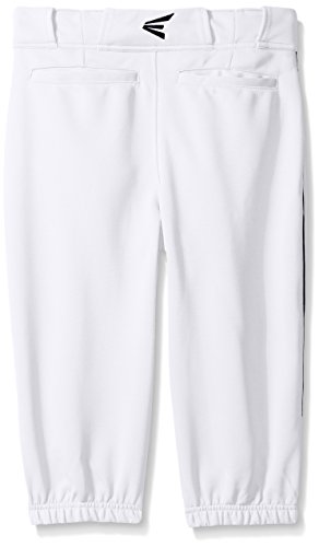 image for EASTON PRO+ KNICKER Baseball Pant | 2020 | Youth | Small | White Black
