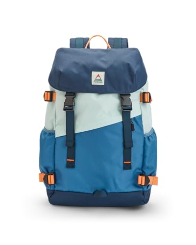 Image of Passenger Boondocker Recycled Backpack 26L (Rich Navy/Surf Spray/Moonlight Blue)