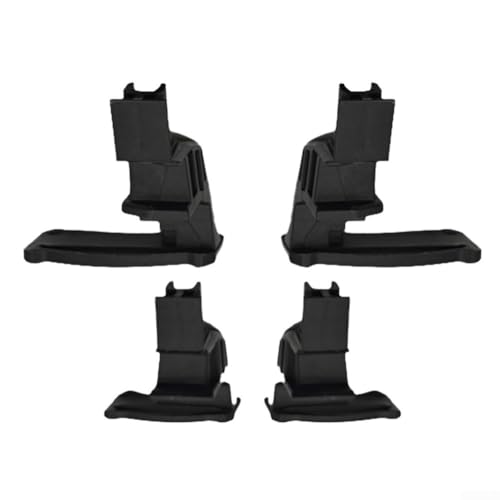 babominimer Kit de reparación de 4 piezas de guía deslizante para techo corredizo y gancho de bloqueo compatible con ForTwo W451 2007-2014, soporte de techo corredizo de plástico de repuesto directo