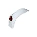 UFO Plastics Enduro Rear Fender with LED - Black , Color: Black KT04033-001