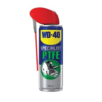 WD-40 Specialist High Performance PTFE Lubricant 250ml - Ultimate Multi-Surface Lubrication for Work, Home, and Outdoors