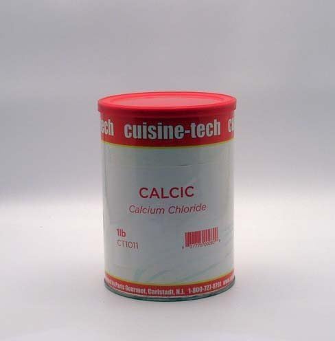 Calcic - Calcium Chloride - 1 can, 1 lb by Cuisine Tech