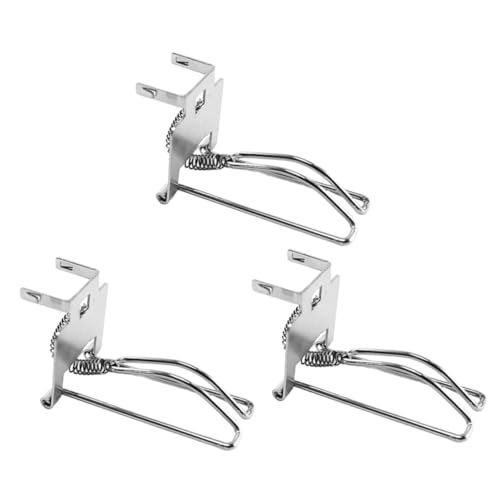 TINEASUR 3個 マルチ機能ユニバーサルキャッシュトレイクリップ 頑丈な製レジボックス固定クリップ 小規模店舗用現管理アクセサリー