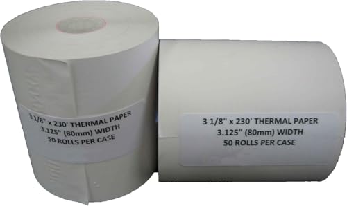 NCR 856348 Thermal Receipt Paper, 3-1/8