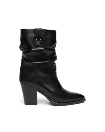 Nero Giardini I617146D Stivali Donna in Pelle - Nero 38 EU